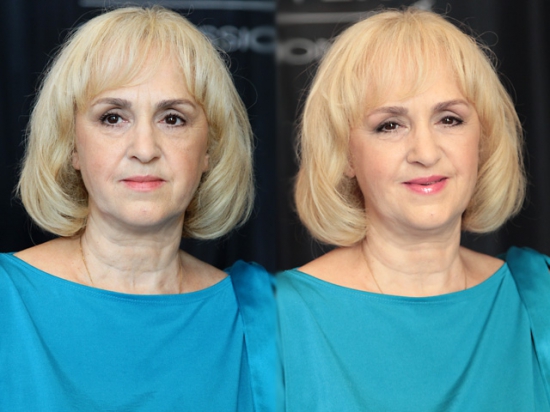 Возрастной макияж возраст