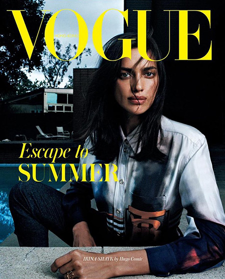 Ирина Шейк снялась для гонконгского Vogue Фотосессии