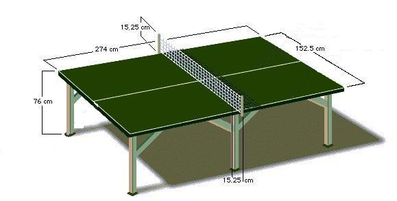 Как сделать теннисный стол для дачи своими руками