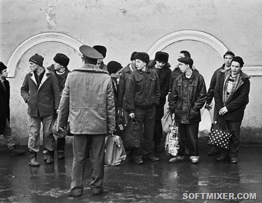 Как призывали в Советскую армию