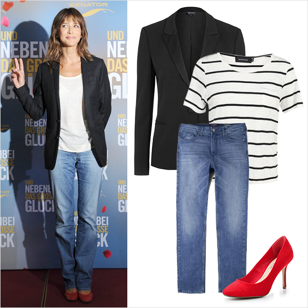 Искусство одеваться по-французски - подборка шикарных образов от Софи Марсо Искусство одеваться по-французски - подборка шикарных образов от Софи Марсо мода