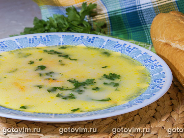 Сырный суп с кабачками кулинария,супы