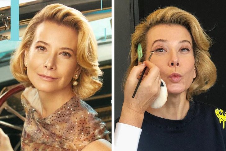 Как выглядят звезды за 45 без фотошопа 