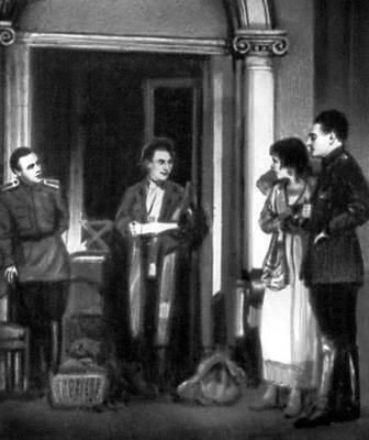 "Дни Турбиных", МХАТ, 1926 г. 