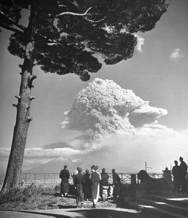 Извержение Везувия, 1944 год. история, факты, фото