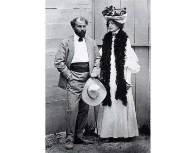 Густав Климт и единственная и главная любовь всей его жизни Эмилией Флеге. Густав Климт,история,культура