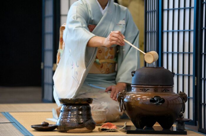 Японская чайная церемония. /Фото: cloudfront.net