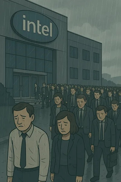 Это будет год чудовищных сокращений в Intel. Компания «сдуется» на четверть
