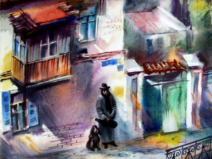 «Капризные» акварели с вихрем эмоций, на которых становятся добрыми даже корабли и кошки «Капризные» акварели с вихрем эмоций, на которых становятся добрыми даже корабли и кошки