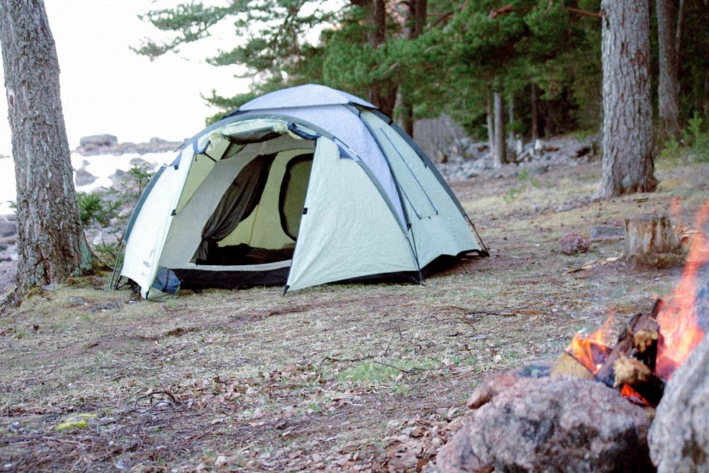 Наша палатка Nordway Cadaques 3, я покупала ее в 2012&nbsp;году за 3990 р., сейчас такие не продаются