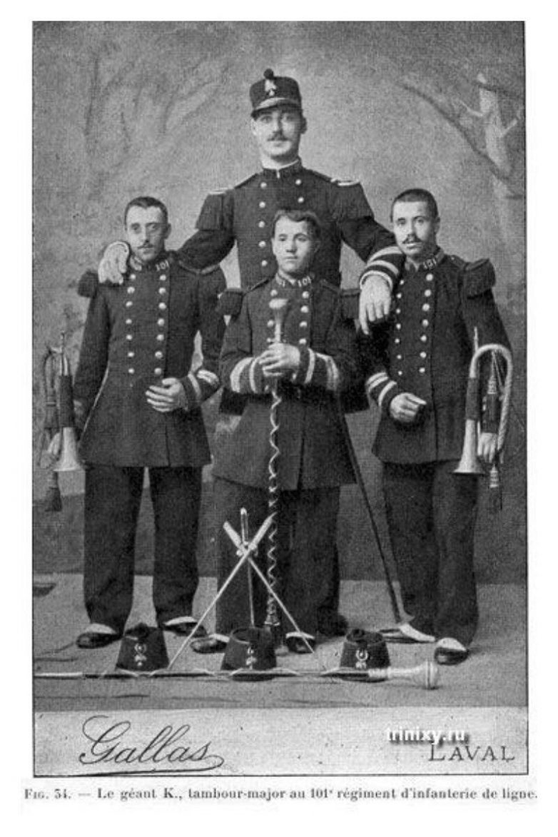 20 гигантов-мужчин из прошлого и настоящего 