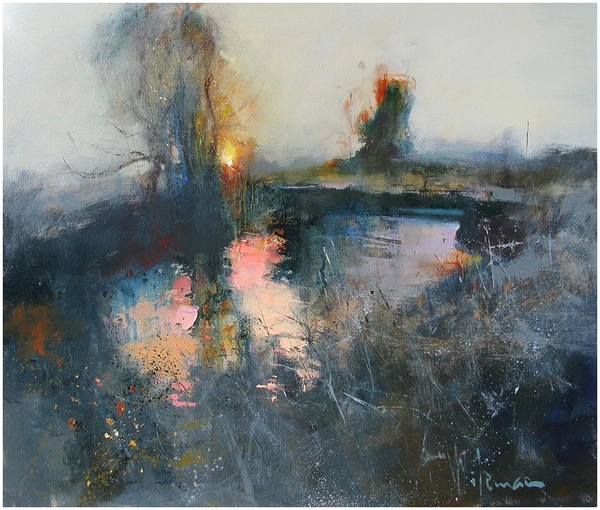 Художник Peter Wileman. Игра света живопись