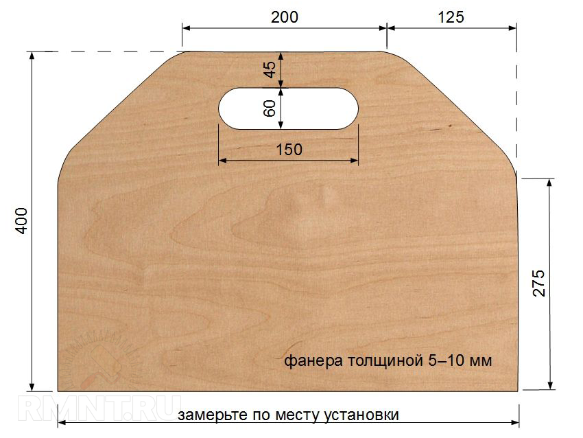 столярный ящик чертеж