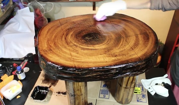 Бюджетный стол из картона интерьер,мебель из картона,своими руками,сделай сам