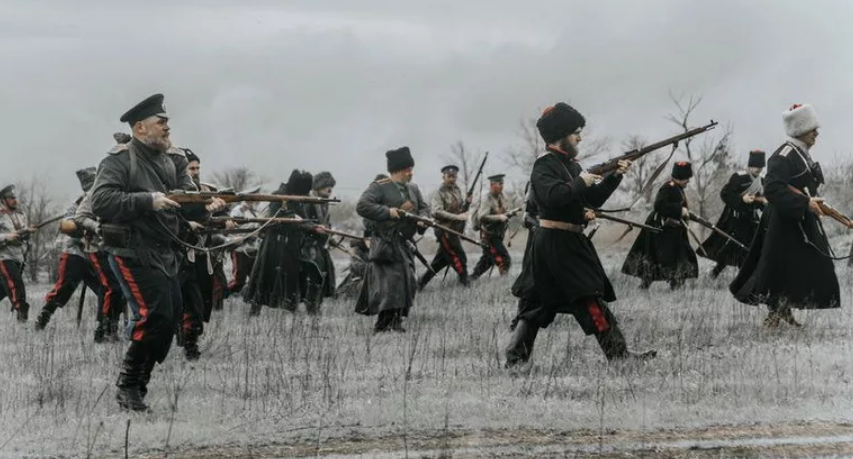 250 казаков в 1877г. под Кизыл-Арватом, выдержали атаку 3 000 туркменов-работорговцев, совершавших набеги на Кавказ. история,казаки