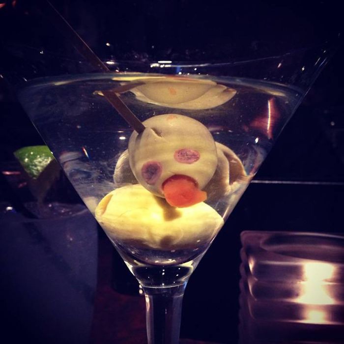 Dude In Martini Has Had Too Much To Drink