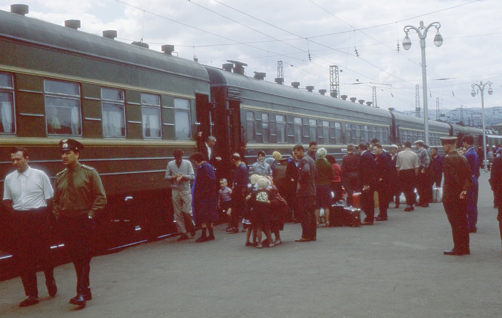 1975 год. Станция на Транссибе.