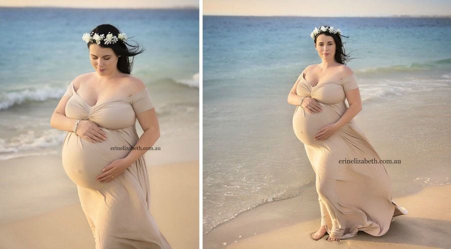 Эта девушка просто фотографировалась беременной на пляже. Но что с ней случилось потом...