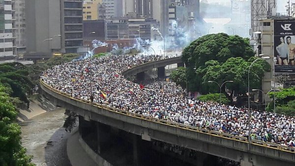 Беспорядки и демонстрации в Венесуэле