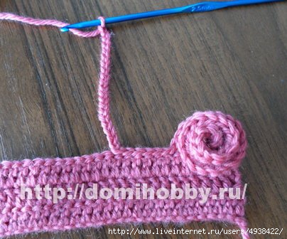 Очень простой способ вязания объемных розочек крючком в узоре вязание