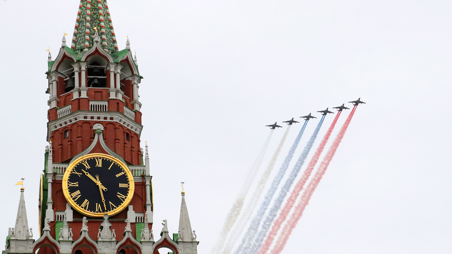 Воздушный парад 9 мая 2020 Москва