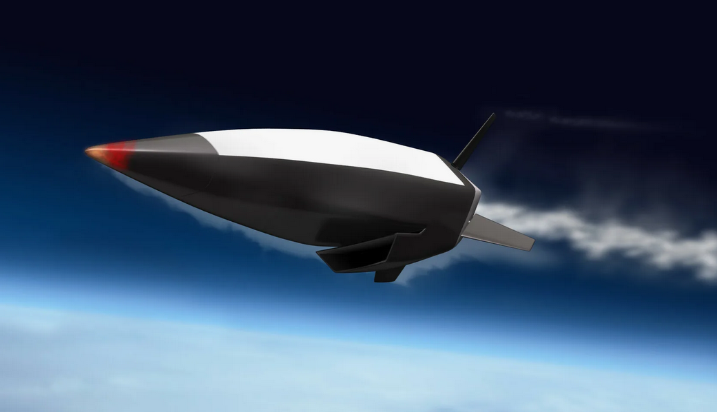 Рендер ракеты Hypersonic Attack Cruise Missile (HACM) в исполнении Нортроп Груман