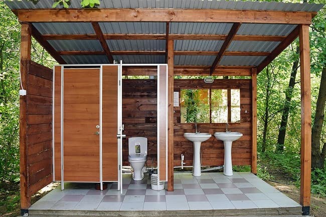 Строим хозблок с душем и туалетом: 30 лучших идей для дачи для дома и дачи,идеи и вдохновение