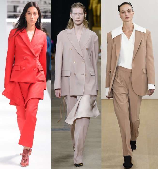 Брючные костюмы в летнем гардеробе 2019 Брючные костюмы в летнем гардеробе 2019 дизайнеры,колллекции,мода,мода и красота,модные тенденции