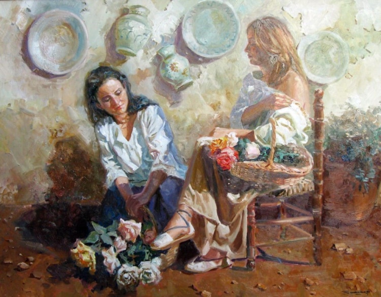 Прекрасные женщины Испании 