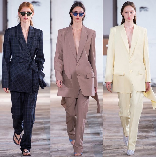 Брючные костюмы в летнем гардеробе 2019 Брючные костюмы в летнем гардеробе 2019 дизайнеры,колллекции,мода,мода и красота,модные тенденции