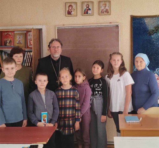 Начался новый учебный год в воскресной школе г. Кличева.