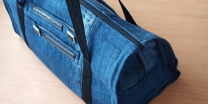 12 способов переделать старые джинсы в полезные мелочи для дома идеи,советы