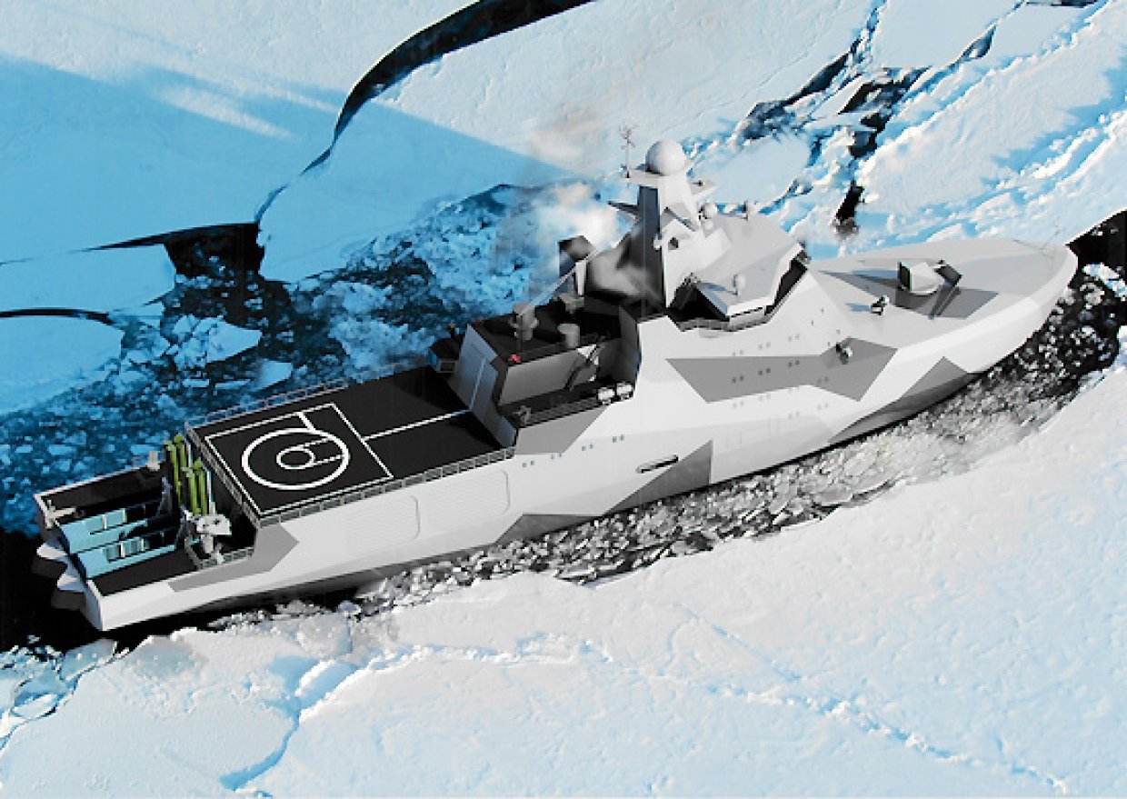 Датские СМИ назвали новый боевой ледокол ВМФ РФ «арктическим кулаком Путина»