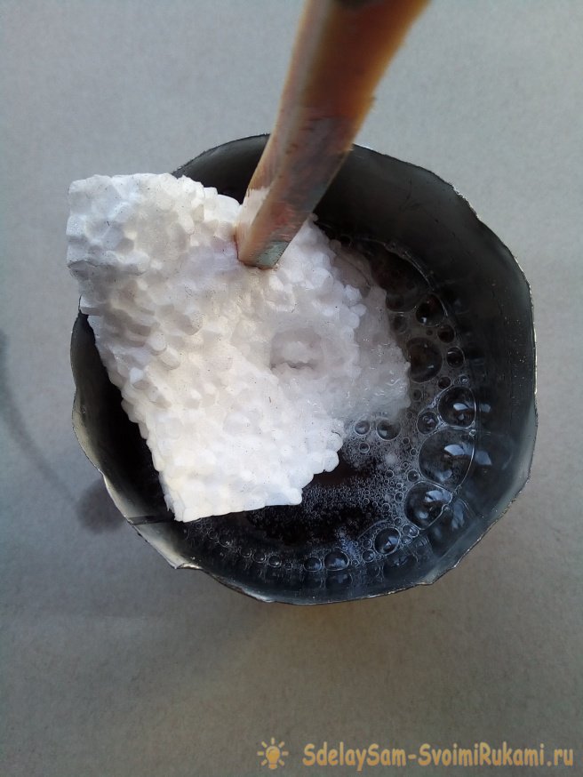 Лак из пенопласта лак своими руками