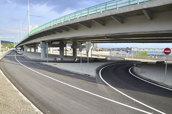 В Новороссийске завершено строительство Сухумского шоссе авто и мото,автоновости,Россия