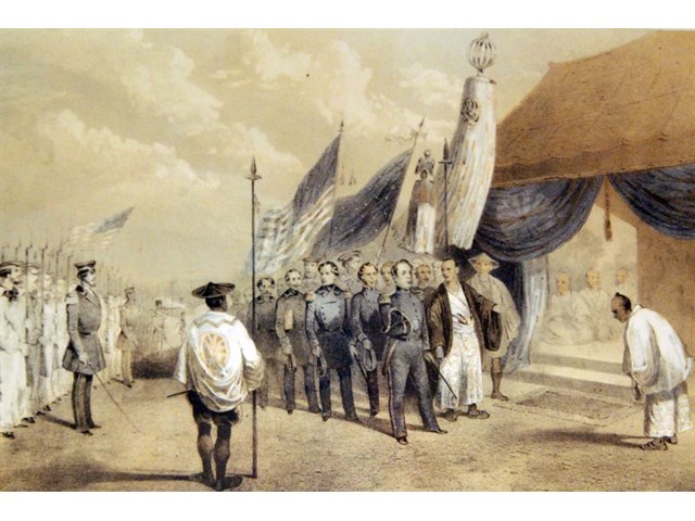 «Дружба» с Соединёнными Штатами начиналась для японцев под дулами американских «чёрных кораблей» история