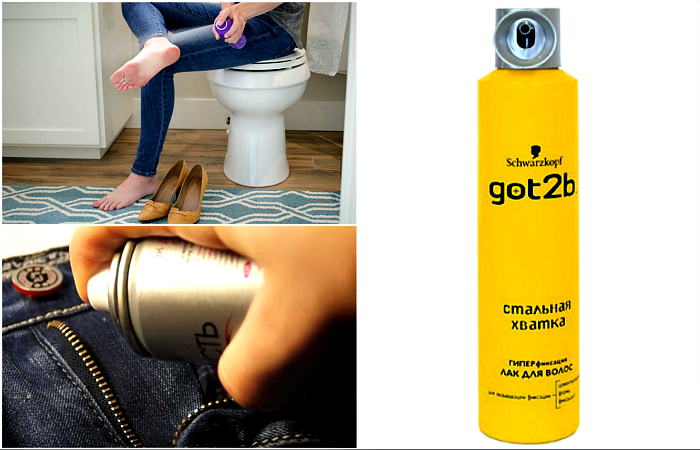 14 гениальных способов использования лака для волос, о которых знают немногие