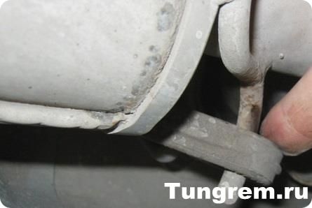 Регулировка ручника на Lada Kalina