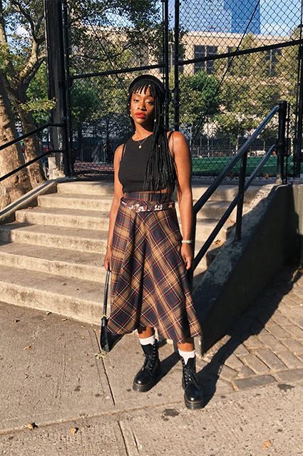 7 идей, как носить фланель осенью Новости моды