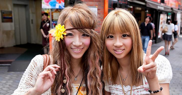 Почему японские гяру заставляют своих родителей плакать девушки,интересное,позитив,фотографии