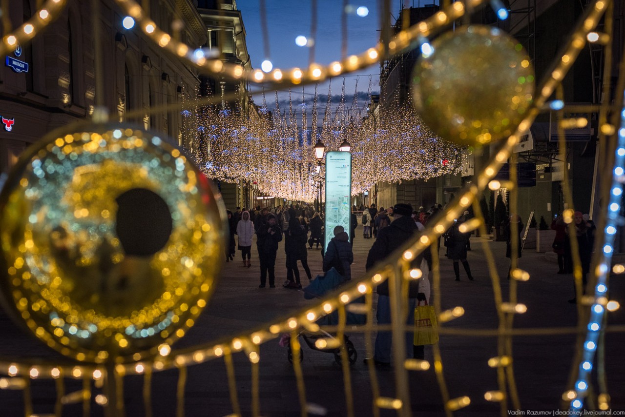 Новогодняя Москва 2018