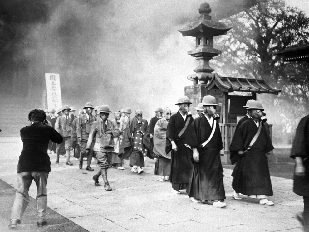 The war in japan