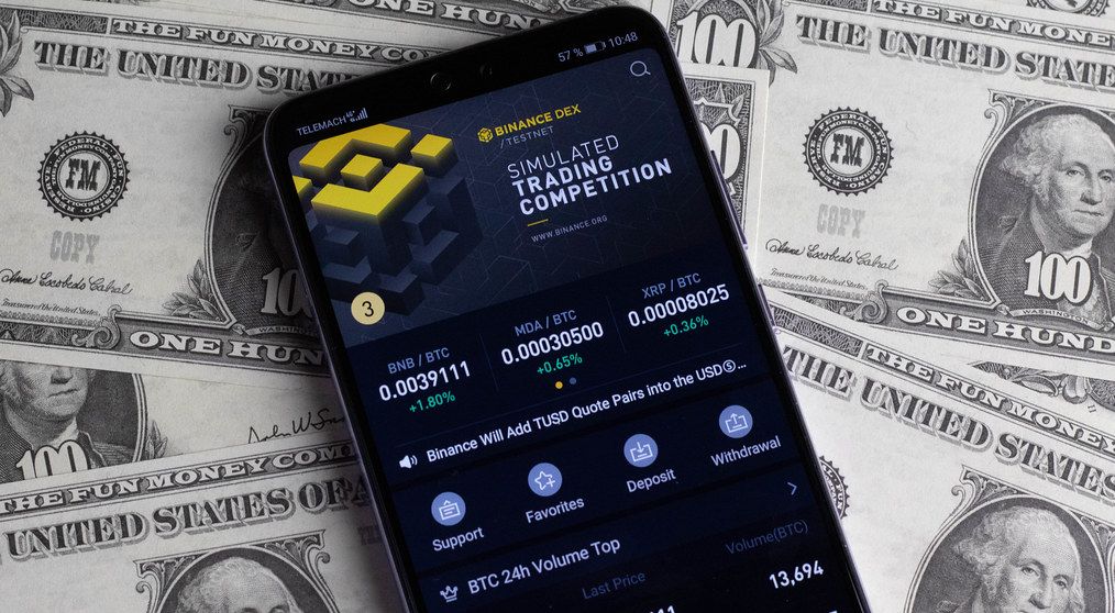 binance exchange mobile app