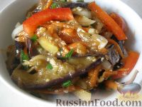 Фото к рецепту: Баклажаны по-корейски