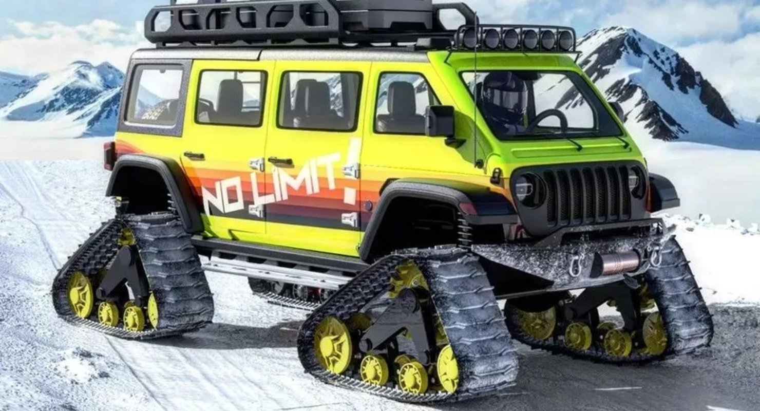 Дизайнер превратил Jeep Wrangler во внедорожный аналог нашей «буханки»
