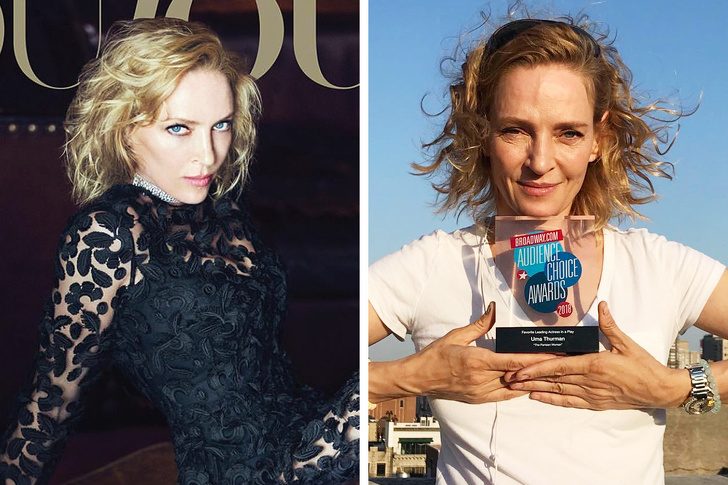 Как выглядят звезды за 45 без фотошопа 