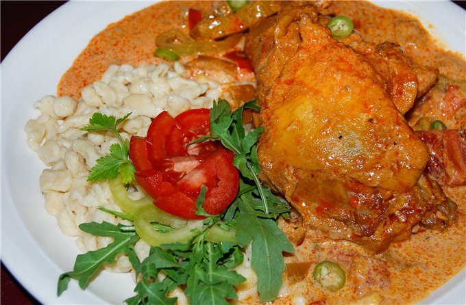 Блюдо для Сисси  блюда из курицы,венгерская кухня,кухни мира