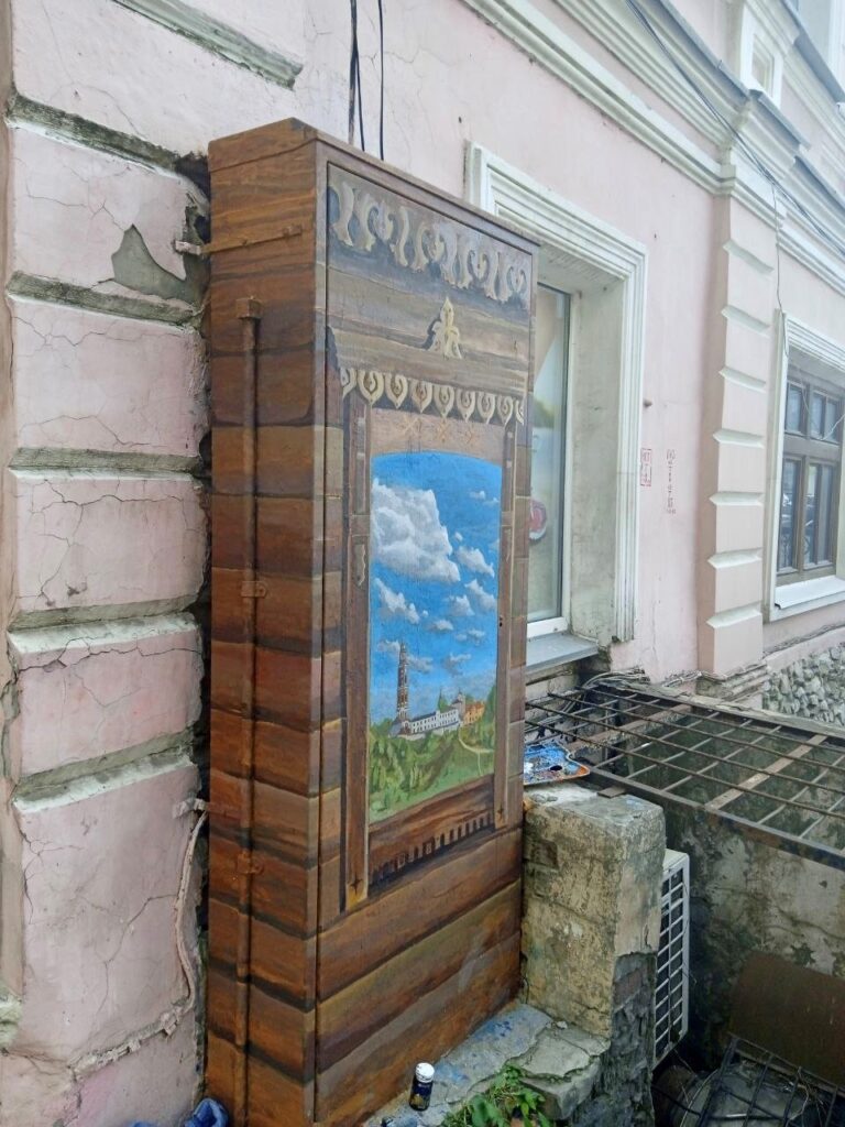 #АртУлочкаРТК снова заиграла красками: «Ростелеком» в Рязани продолжил стрит-арт проект