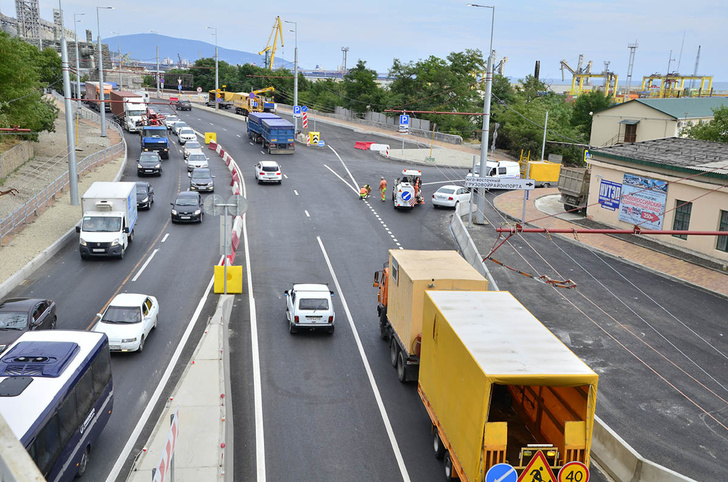 В Новороссийске завершено строительство Сухумского шоссе авто и мото,автоновости,Россия