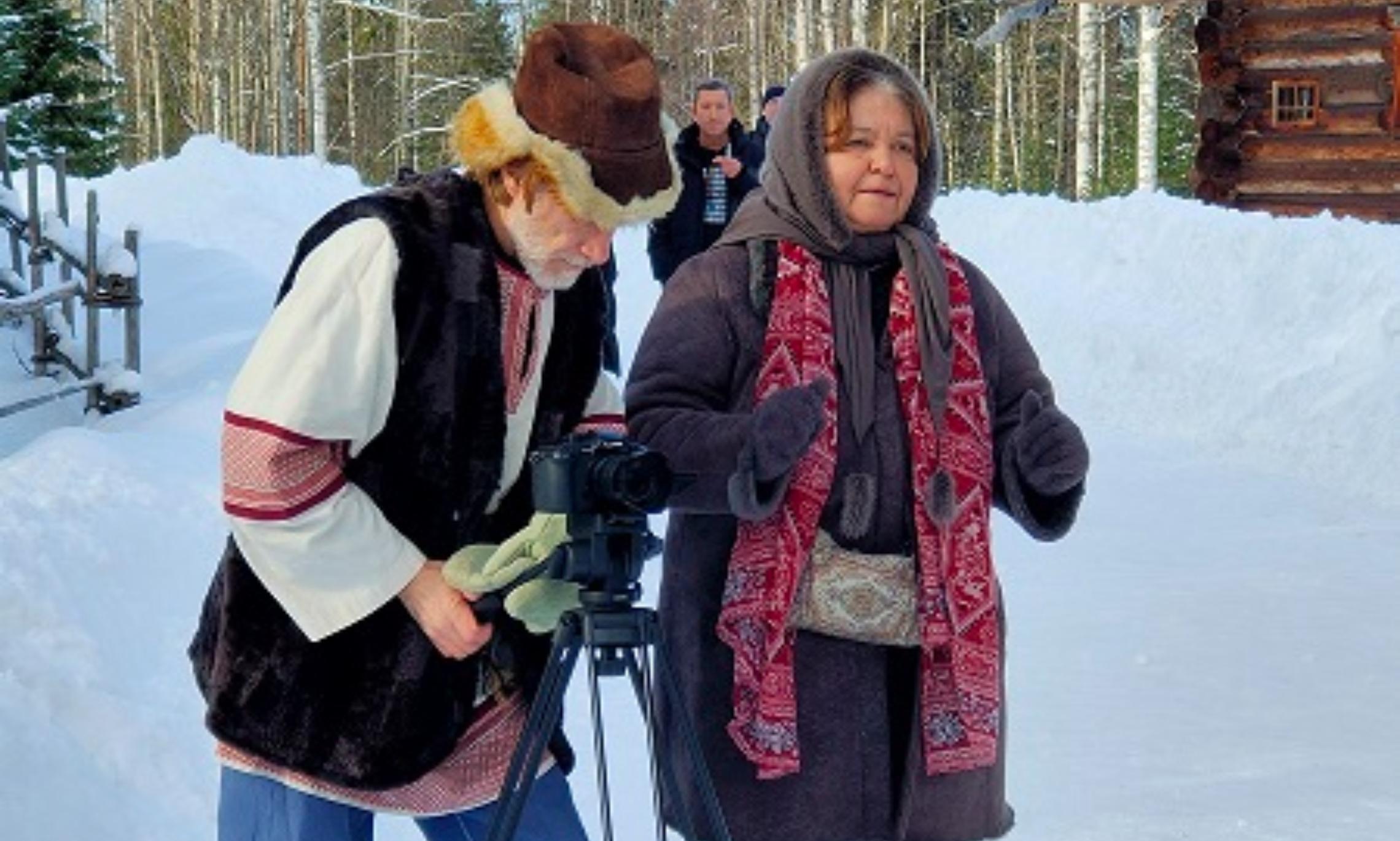 В музее-заповеднике «Малые Корелы» прошли съёмки фильма «Снегурочка» по пьесе Александра Островского